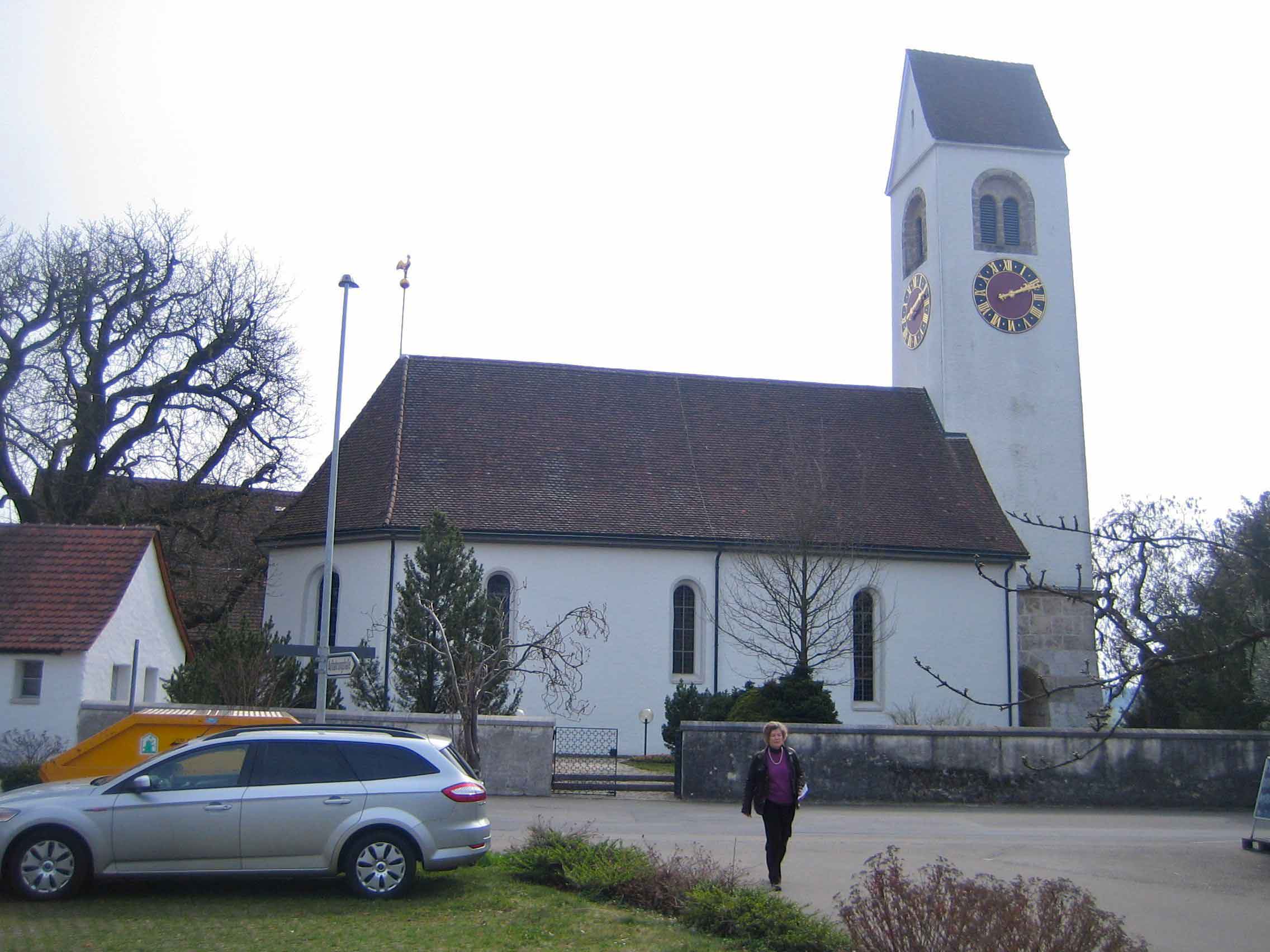 Kirche Niederbipp von Norden - Niederbipp Church from the North